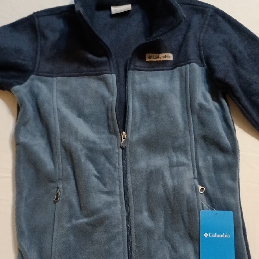 Columbia Kids' Two-Tone Blue Fleece Jacket